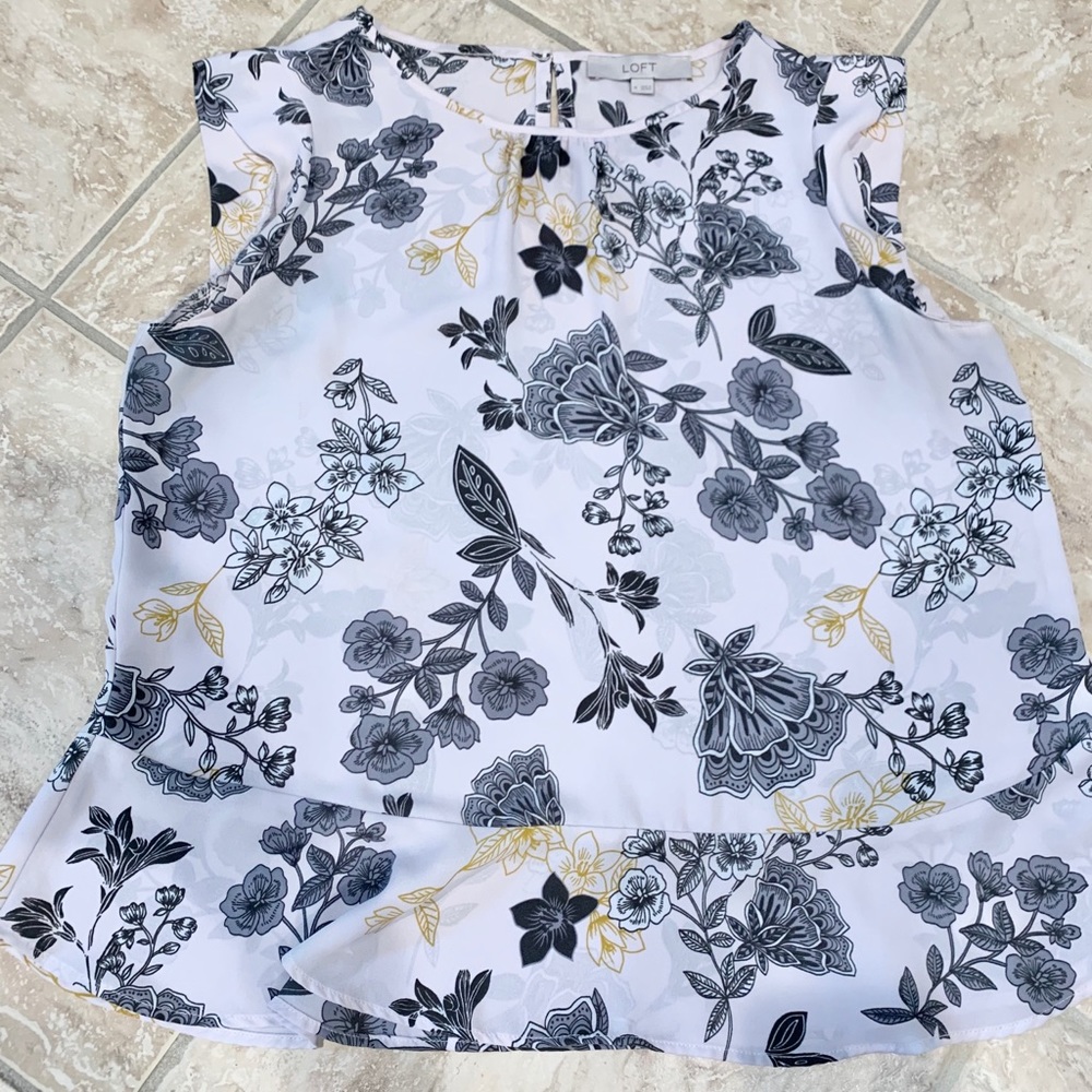 Loft Cap Sleeve Blouse